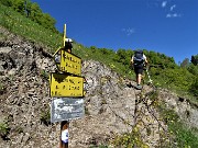 15 Alla Casera di Muaschiada, terminata la strada agrosilvopastorale, prendiamo il sentiero 32 vero e proprio